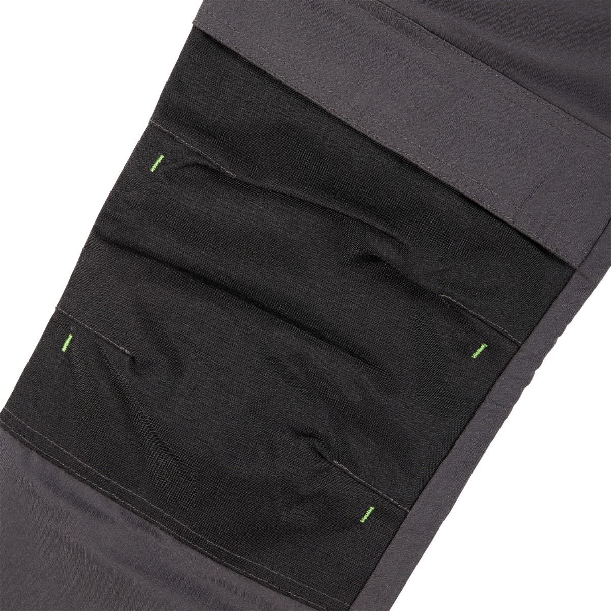 Apache Sudbury Grey Black Stretch Slim Fit Trouser - Work Trousers