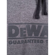 DeWalt Stratford Grey Marl Hooded Sweatshirt - Work Hoodie