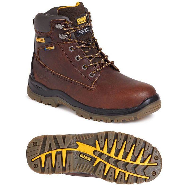 DeWalt Titanium Tan 6” Waterproof Safety Boot S7 - Safety Boot