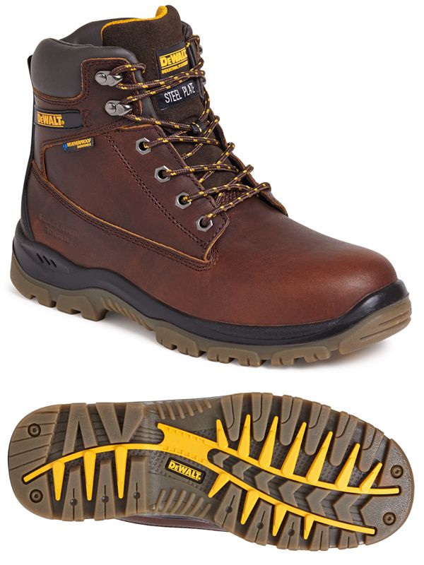 DeWalt Titanium Tan 6” Waterproof Safety Boot S7