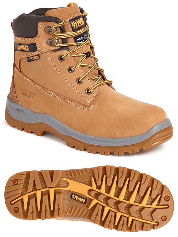 DeWalt Titanium Wheat 6” Waterproof Safety Boot S7 - Safety Boot