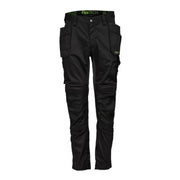 Apache Bancroft Black Grey Slim Fit Stretch Holster Trouser - Work Trousers