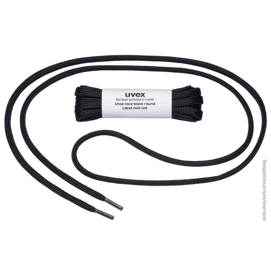 uvex round black laces